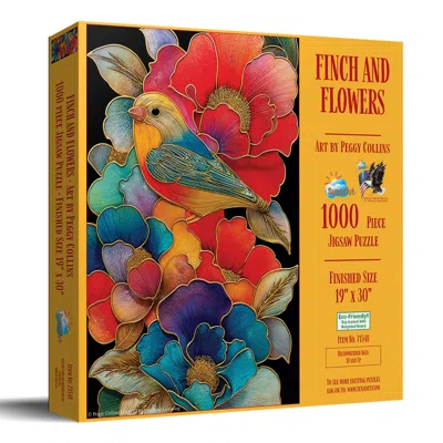 Sunsout Finch And Flowers 1000 Piece Jigsaw Puzzle For Adults