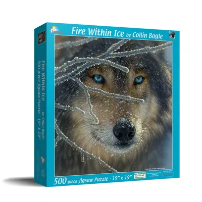 Sunsout Fire Within Ice 500 Piece Jigsaw Puzzle For Adults In Multi