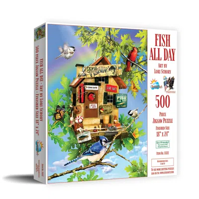 Sunsout Fish All Day 500 Piece Jigsaw Puzzle For Adults In Multi
