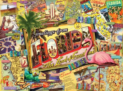 Sunsout Florida 1000 Piece Jigsaw Puzzle For Adults In Multi
