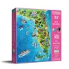 Sunsout Florida Map 500 Piece Jigsaw Puzzle For Adults In Pink