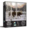 Sunsout Forest Twilight 500 Piece Jigsaw Puzzle For Adults In Gray
