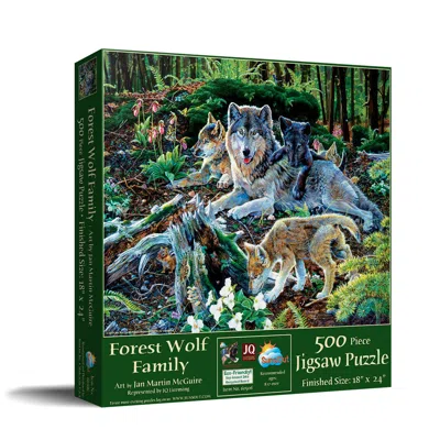 Sunsout Forest Wolf Family 500 Piece Jigsaw Puzzle For Adults In Multi