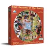 Sunsout Four Seasons On The Green 1000 Piece Jigsaw Puzzle For Adults Round In Multi