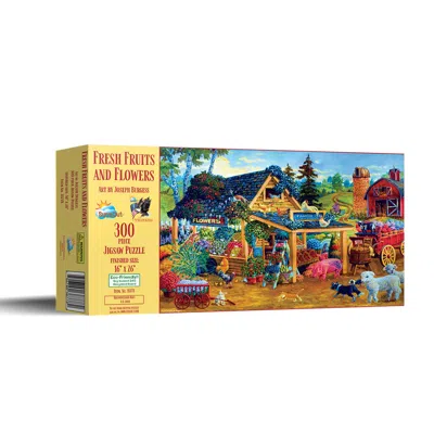Sunsout Fresh Fruits And Flowers 300 Piece Jigsaw Puzzle For Adults In Multi