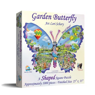 Sunsout Garden Butterfly 1000 Piece Jigsaw Puzzle For Adults Special Shape In Multi