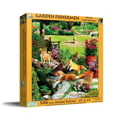Sunsout Garden Fishermen 500 Piece Jigsaw Puzzle For Adults In Multi