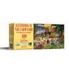 Sunsout Gathering In The Farm Yard 300 Piece Jigsaw Puzzle For Adults In Yellow