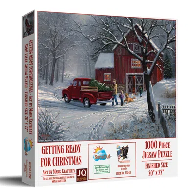 Sunsout Getting Ready For Christmas 1000 Piece Jigsaw Puzzle For Adults Christmas In Multi