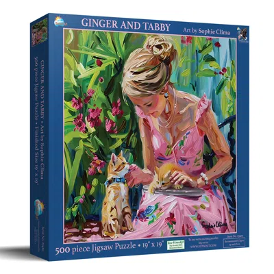 Sunsout Ginger And Tabby 500 Piece Jigsaw Puzzle For Adults In Multi