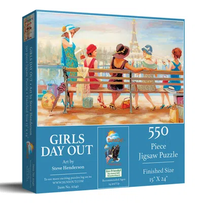 Sunsout Girls Day Out 550 Piece Jigsaw Puzzle For Adults In Multi