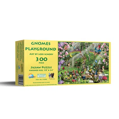 Sunsout Gnomes Playground 300 Piece Jigsaw Puzzle For Adults In Multi