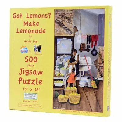 SUNSOUT GOT LEMONS MAKE LEMONADE 500 PIECE JIGSAW PUZZLE FOR ADULTS