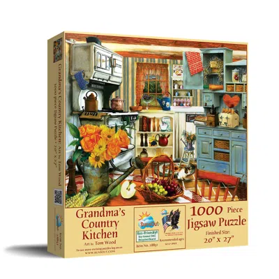 Sunsout Grandma's Country Kitchen 1000 Piece Jigsaw Puzzle For Adults In Neutral