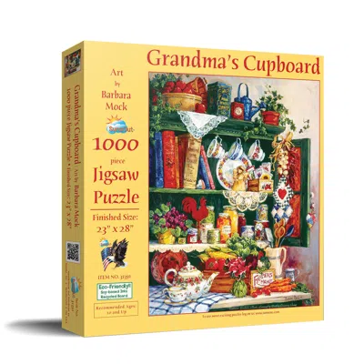 Sunsout Grandma's Cupboard 1000 Piece Jigsaw Puzzle For Adults In Multi