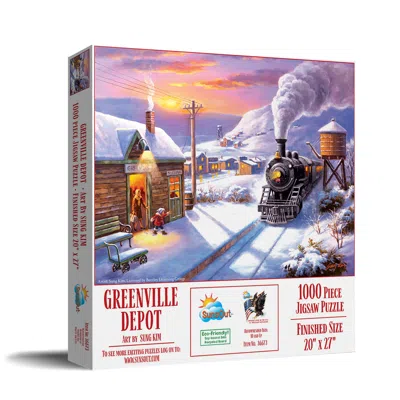 Sunsout Greenville Depot 1000 Piece Jigsaw Puzzle For Adults In White
