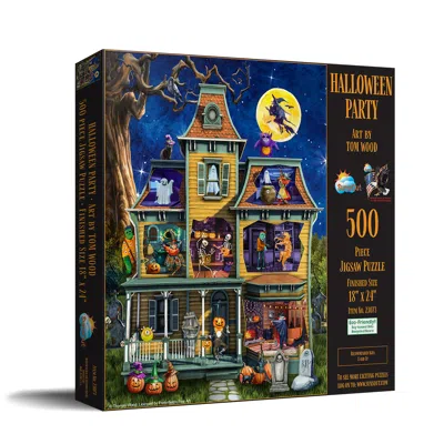 Sunsout Halloween Party 500 Piece Jigsaw Puzzle For Adults Halloween In Multi