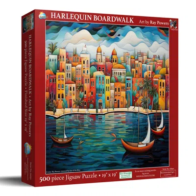 Sunsout Harlequin Boardwalk 500 Piece Jigsaw Puzzle For Adults In Multi