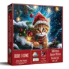 Sunsout Here I Come 500 Piece Jigsaw Puzzle For Adults Christmas In Multi
