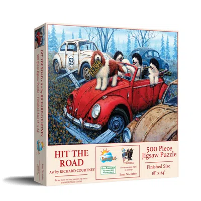 Sunsout Hit The Road 500 Piece Jigsaw Puzzle For Adults In Multi
