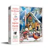 Sunsout Holiday Birdhouse 500 Piece Jigsaw Puzzle For Adults Christmas In Multi