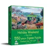Sunsout Holiday Weekend 550 Piece Jigsaw Puzzle For Adults In Multi