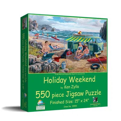 Sunsout Holiday Weekend 550 Piece Jigsaw Puzzle For Adults In Multi
