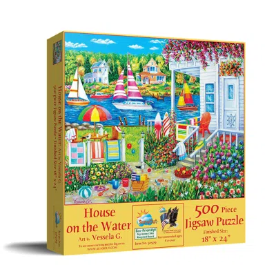 Sunsout House On The Water 500 Piece Jigsaw Puzzle For Adults In Multi