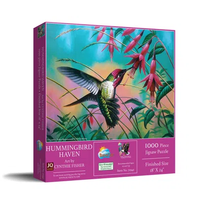 Sunsout Hummingbird Haven 500 Piece Jigsaw Puzzle For Adults