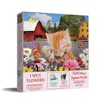 Sunsout I Wuv Flowers 500 Piece Jigsaw Puzzle For Adults In Multi