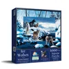 Sunsout Ice Wolves 1000 Piece Jigsaw Puzzle For Adults In Blue