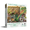 Sunsout Irish Cottage 1000 Piece Jigsaw Puzzle For Adults Special Shape In Multi