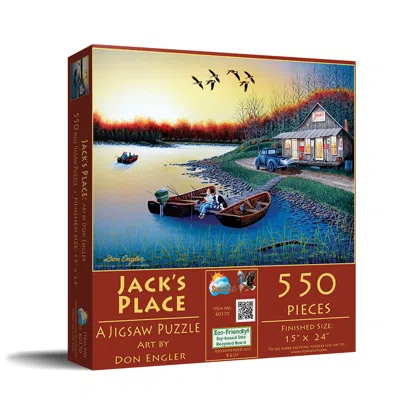 Sunsout Jack's Place 550 Piece Jigsaw Puzzle For Adults In Brown