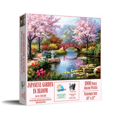 Sunsout Japanese Garden In Bloom 1000 Piece Jigsaw Puzzle For Adults In Pink