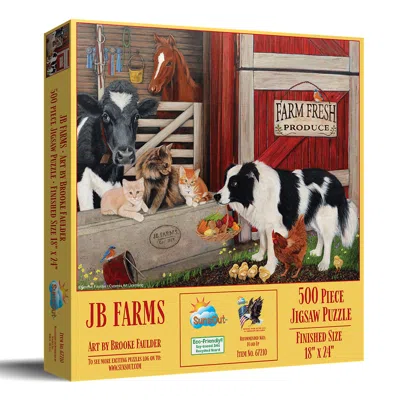 Sunsout Jb Farms 500 Piece Jigsaw Puzzle For Adults In Multi