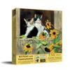 Sunsout Kittens And Sunflowers 550 Piece Jigsaw Puzzle For Adults In Multi