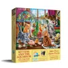 Sunsout Kittens And The Aquarium 500 Piece Jigsaw Puzzle For Adults Large Pieces In Yellow