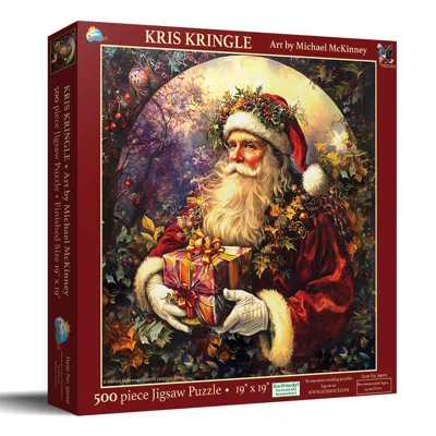 Sunsout Kris Kringle 500 Piece Jigsaw Puzzle For Adults Christmas In Multi
