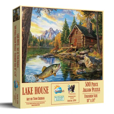 Sunsout Lake House 500 Piece Jigsaw Puzzle For Adults In Multi