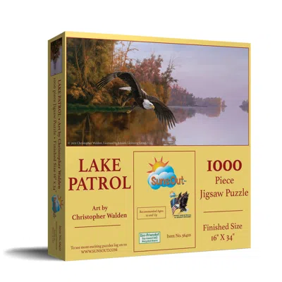 Sunsout Lake Patrol 1000 Piece Jigsaw Puzzle For Adults In Multi