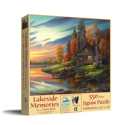 Sunsout Lakeside Memories 550 Piece Jigsaw Puzzle For Adults In Multi