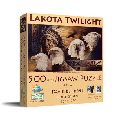 Sunsout Lakota Twilight 500 Piece Jigsaw Puzzle For Adults In Multi