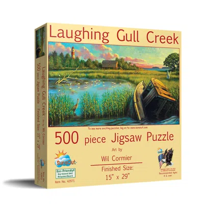 Sunsout Laughing Gull Creek 500 Piece Jigsaw Puzzle For Adults In Multi