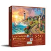 Sunsout Lighthouse By The Sea 550 Piece Jigsaw Puzzle For Adults In Multi