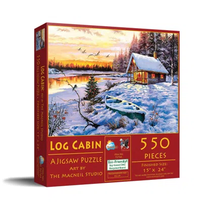 Sunsout Log Cabin 550 Piece Jigsaw Puzzle For Adults In Multi