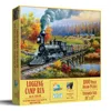 Sunsout Logging Camp Run 1000 Piece Jigsaw Puzzle For Adults In Yellow