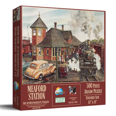 Sunsout Medford Station 500 Piece Jigsaw Puzzle For Adults In Multi