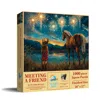 Sunsout Meeting A Friend 1000 Piece Jigsaw Puzzle For Adults In Yellow