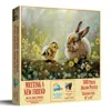 Sunsout Meeting A New Friend 500 Piece Jigsaw Puzzle For Adults In Multi