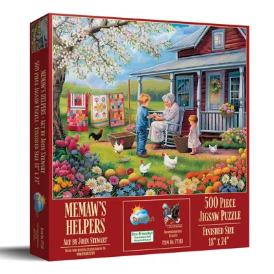 Sunsout Memaws Helpers 500 Piece Jigsaw Puzzle For Adults In Multi